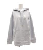 アンダーアーマー UNDER ARMOUR プルオーバーパーカー スウェット ビックロゴ 裏起毛 L 水色 ライトブルー /GV