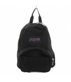 ジャンスポーツ JANSPORT ミニ バックパック リュックサック 黒 ブラック ロゴパッチ フロントポケット /UO