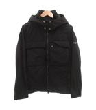 タトラス TATRAS 21AW サイジオン SANZION ハイブリットダウンジャケット フード付 袖ジャージー ナイロン 切替 4 黒 ブラック MTAT21A4766-D /GV ☆AA★