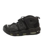 ×Supreme Air More Uptempo Black モアテン スニーカー シューズ 27.5cm 黒 ブラック 902290-001 /FF