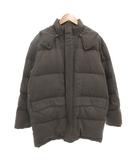 ポールスミスコレクション PAUL SMITH COLLECTION ダウンジャケット スタンドカラー ジップアップ フード ウール L グレー /FF