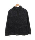 ジョセフアブード JOSEPH ABBOUD マウンテンパーカー ジャケット フード 撥水 エンボス加工 迷彩柄 L ネイビー /FF