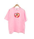 ナイキ NIKE NSW オーバーサイズド Tシャツ 半袖 りんごプリント M ピンク ラウンドネック IB5577-663 /UO