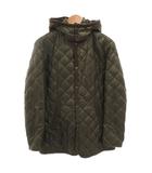 タケオキクチ TAKEO KIKUCHI ダウンジャケット ブルゾン フード コーデュロイ切り替え キルティング 2 カーキ /FF