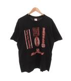 21AW Multi Logos Tee Tシャツ プリント USA製 L 半袖  黒 ブラック /FF
