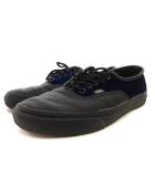 バンズ VANS AUTHENTIC BLACK PURPLE V44CF 在原みゆ紀 スニーカー シューズ ローカット 24.5 ブラック ブルー /FF