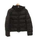 モンクレール MONCLER NESEA ダウンジャケット ブルゾン ナイロン 1 黒 ブラック B20934588085 54155 /FF