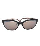 プラダ PRADA サングラス アイウェア めがね 度入り 総柄 ロゴ 54□17 140 黒 ブラック VPR20P-A /FF