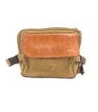 ポーター PORTER フィールド ウエストバッグ キャンバス レザー ベージュ系 /UO