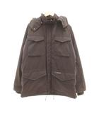 カナダグース CANADA GOOSE CONSTABLE PARKA コンスタブルパーカ ダウンジャケット フード付き S ブラック系 4071MR /UO ☆AA★