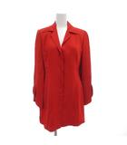 シビラ SYBILLA ジャケット ロング丈 総裏地 オレンジ /GV