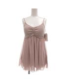 HOME タグ付き チュニック キャミソール チュール F ピンク /UO