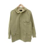 ヴィンテージ ジャケット ブルゾン ジップアップ ウール 48 ベージュ /FF