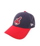 ニューエラ NEW ERA youth クリーブランド インディアンス キャップ 9Forty ネイビー レッド /UO