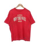バンズ VANS Arch Kepler TEE Tシャツ 半袖 クルーネック 天竺生地 プリント M 赤 レッド /GV