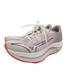 ミズノ MIZUNO WAVE REBELLION FLASH 2 ランニングシューズ スニーカー 27cm 白 ホワイト J1GC243501 /FF