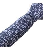 タイ ユア タイ TIE YOUR TIE ネクタイ ビジネス 総柄 小花柄 シルク 絹 バイカラー 白 ホワイト 紺 ネイビー /FF