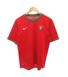 ナイキ NIKE ポルトガル代表 2012 ユニフォーム カットソー Tシャツ サッカー 半袖 ロゴ 刺繍 エンブレム M 赤 レッド /FF