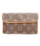 ルイヴィトン LOUIS VUITTON モノグラム ポシェット フロランティーヌ ウエストバッグ ポーチ ベルト付き 茶 ブラウン M51855 /UO