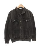 アンユーズド UNUSED デニムジャケット Gジャン ブルゾン 2 黒 ブラック /FF