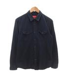 シュプリーム SUPREME シャツ カジュアル 長袖 M 紺 ネイビー /FF