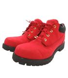 ティンバーランド Timberland CLASSIC OX クラッシックオックスフォードブーツ レースアップシューズ ロゴ 赤 レッド 29cm TB0A6F3SET1 /FF