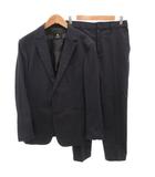 ブラックレーベルクレストブリッジ BLACK LABEL CRESTBRIDGE セットアップ スーツ シングル テーラードジャケット パンツ M 紺 ネイビー /FF