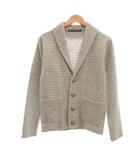REGINA FRANCO ニットジャケット カーディガン メタルボタン 1 グレー系 /UO
