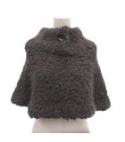 ブラーミン BRAHMIN 美品 ポンチョ アルパカ ライトアウター 秋冬 グレー /MG