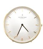  ノードグリーン nordgreen Native 40mm 腕時計ヘッドのみ クォーツ アナログ ステンレス ゴールドカラー 文字盤ホワイト /UO