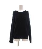 マーガレットハウエル MARGARET HOWELL ニット セーター 長袖 ウール カシミヤ 2 ダークネイビー /MG