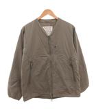 フリークスストア FREAKS STORE HIGH LOFT LINER JACKET PRIMALOFT 中綿ジャケット ブルゾン ジップアップ M グレー /FF