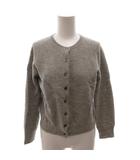 ユナイテッドアローズ UNITED ARROWS ニットカーディガン 長袖 ウール カシミヤ混 グレー /FF