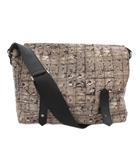 ディズニー Disney 東京ディズニーシー ショルダーバッグ モノクロ 総柄 グレージュ ブラック /UO