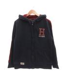 トミーヒルフィガー TOMMY HILFIGER ジップアップパーカー ロゴ L ネイビー /MG