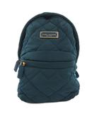 マークジェイコブス MARC JACOBS キルティングバッグパック リュックサック 緑 グリーン /FF