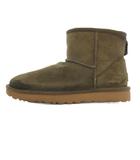 アグ UGG CLASSIC MINI II ムートンブーツ F19017E 25.0 カーキ /MG