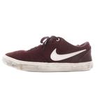 ナイキ NIKE SB CHECK SOLAR スニーカー ローカット 26.5cm ボルドー /MG