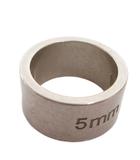 カットアウトリング 指輪 mm6 5mm 刻印 シルバーカラー /FF