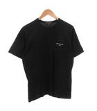 コムデギャルソンオム COMME des GARCONS HOMME AD2021 Tシャツ 半袖 ロゴ プリント バイカラー M 黒 ブラック HH-T009  /FF