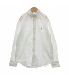 ラルフローレン RALPH LAUREN オックスフォードシャツ 長袖 ボタンダウン ロゴ ホワイト 140 8 /MG
