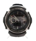 ジーショック G-SHOCK G-SPIKE アナデジ 腕時計 ウォッチ 2針 ブラック シルバーカラー G-300-3AJF /FF