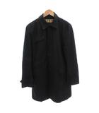 バーバリーブラックレーベル BURBERRY BLACK LABEL トレンチコート 中綿ライナー 裏地ノバチェック キルティング ひざ丈 L 黒 ブラック /FF
