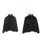 プーマ PUMA リバーシブル シェルパ ジャケット ボア フリース ロゴ L 黒 ブラック /FF