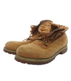 ティンバーランド Timberland ブーツ レースアップ ロールトップ ロゴ 総柄 11M 16036 8840 茶 ブラウン /FF