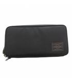 ポーター PORTER DILL  LONG WALLET 長財布 ウォレット ロゴ ラウンドジップ 黒 ブラック /FF