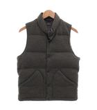 ピーエスポールスミス PS Paul Smith ダウンベスト コーデュロイ切替 ウール M グレー /FF