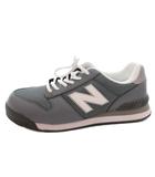 ニューバランス NEW BALANCE タグ付き 安全靴 JSAA規格 A種 スニーカー シューズ ローカット グレー 26cm EEE グレー PL881 /FF