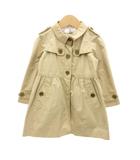 バーバリー チルドレン BURBERRY CHILDREN トレンチコート ジャケット 裏地ノバチェック 2Y 92cm ベージュ /JS
