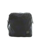 ポーター PORTER 吉田カバン × MARNI ポーチ スクエア型 総柄 紺 ネイビー 黒 ブラック /MI
